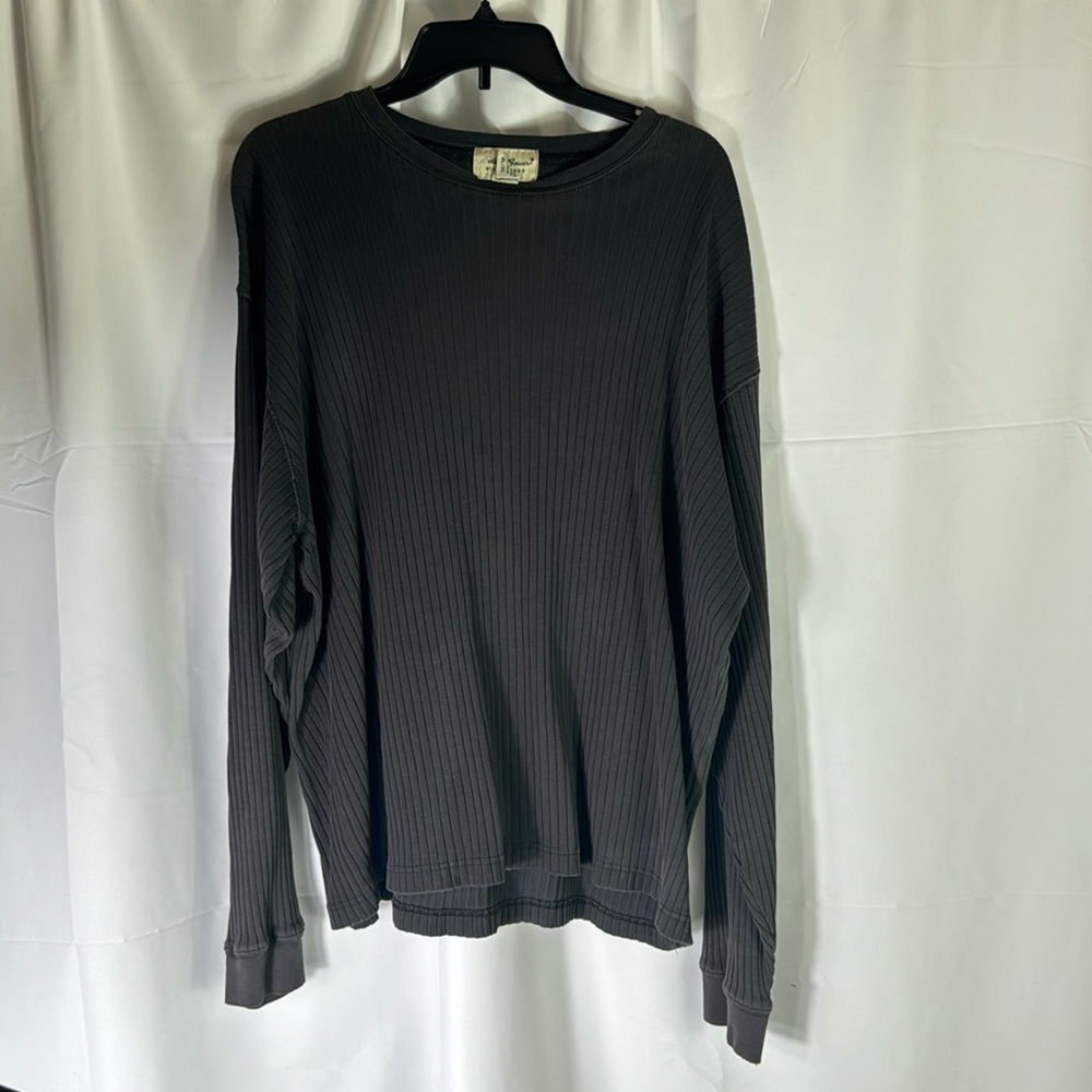 Eddie Bauer Men’s XL Black cable knit sweater‎
